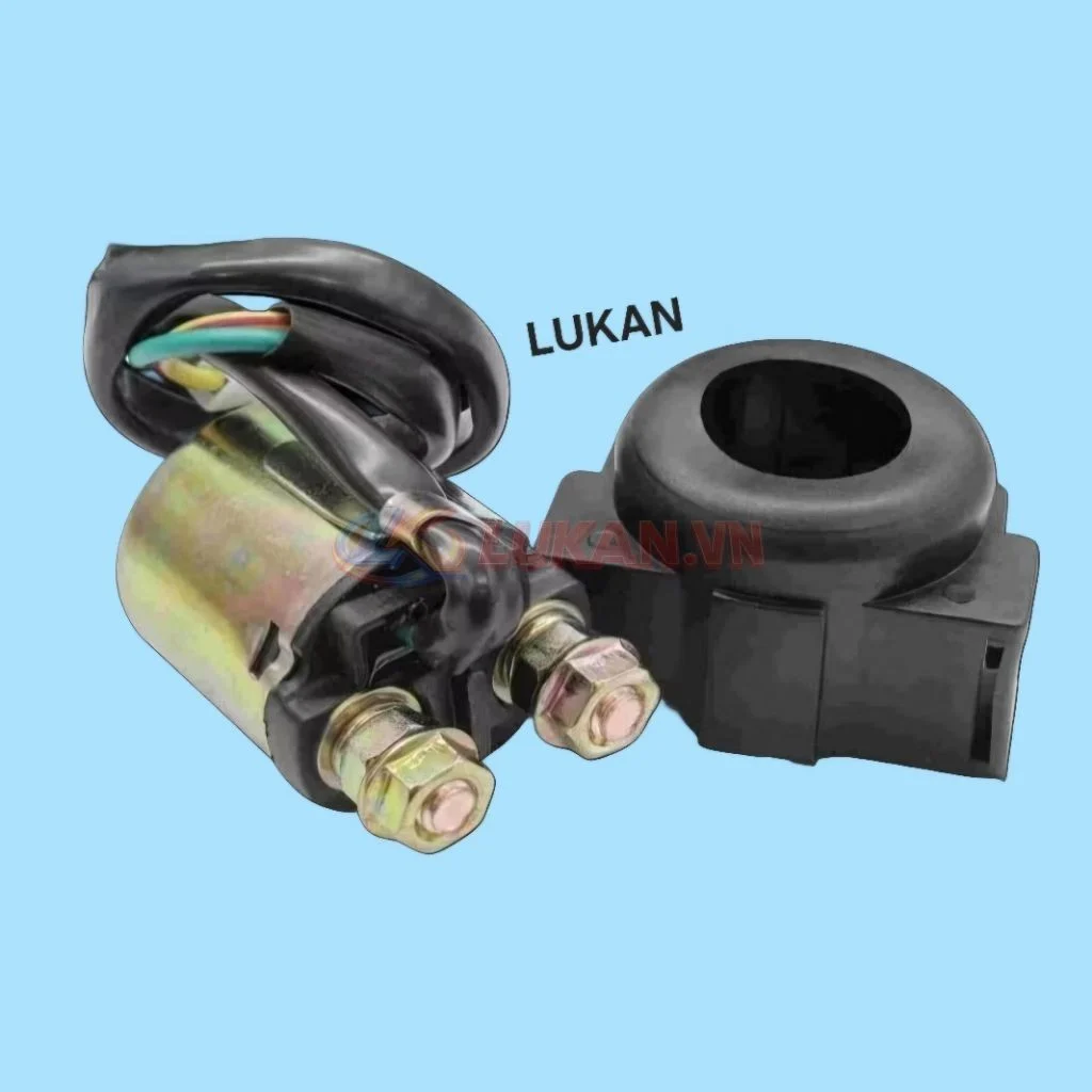 Cục rơ le tròn đề khởi động độ xe WINNER, SONIC, CBR 150.... - Ảnh 2