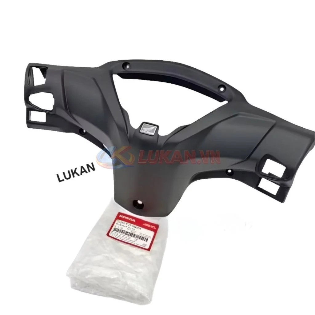 Nắp sau tay lái, nhựa ốp đầu bợ cổ WAVE RSX 110 2014-2020... zin 53250-K03-M60ZA - Ảnh 3