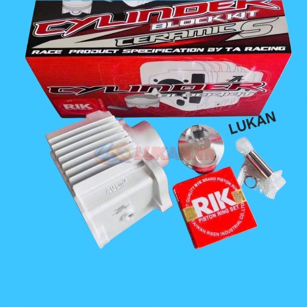 Lòng kiếng, hơi xi lanh 54mm xe CUB, 67, CD, CL... - Ảnh 3