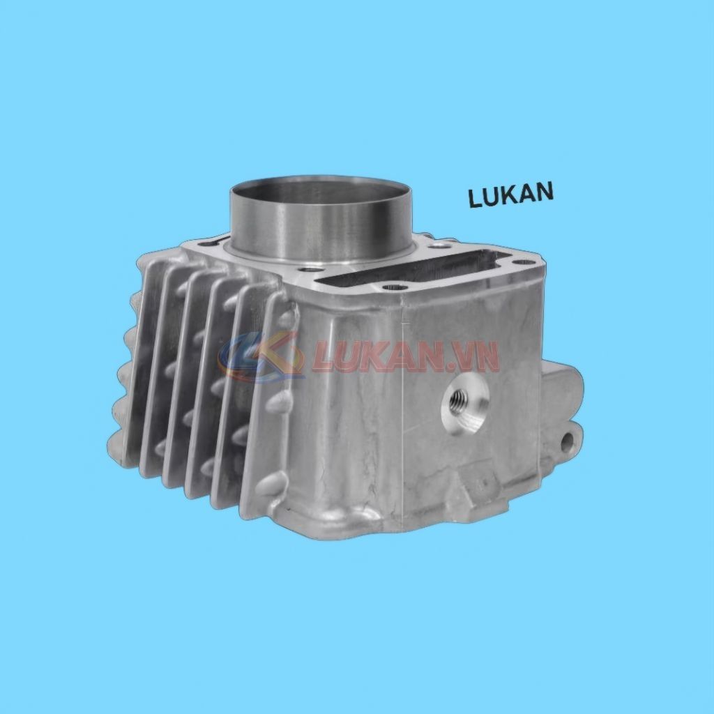 Lòng nhôm, hơi xi lanh 54mm WAVE S110, RSX, BLADE, A110.... luôn piston bạc - Ảnh 2