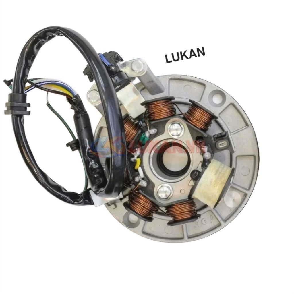 Bộ vô lăng, cuộn lửa mâm điện xe CUB 86, DREAM, WAVE.... Taiwan - Ảnh 4