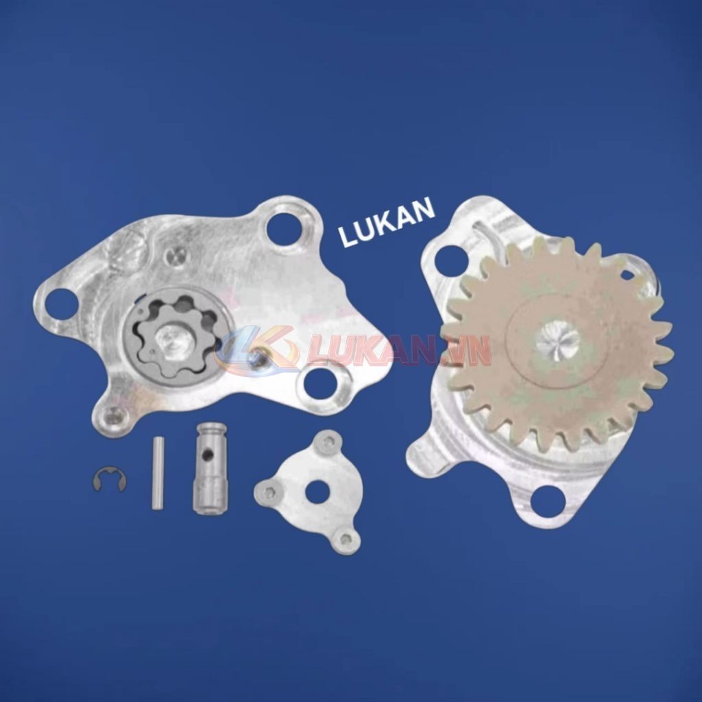 Cục bơm nhớt, dầu CNC xe WAVE NICE, CUB, 67.... - Ảnh 3