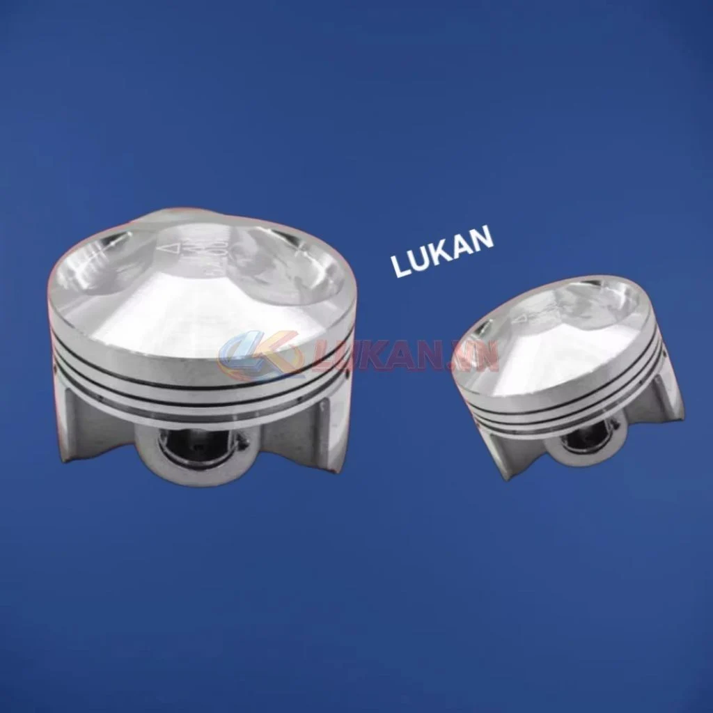 Trái piston bạc 54mm xe DREAM, WAVE, FUTURE... móc 2 val - Ảnh 2