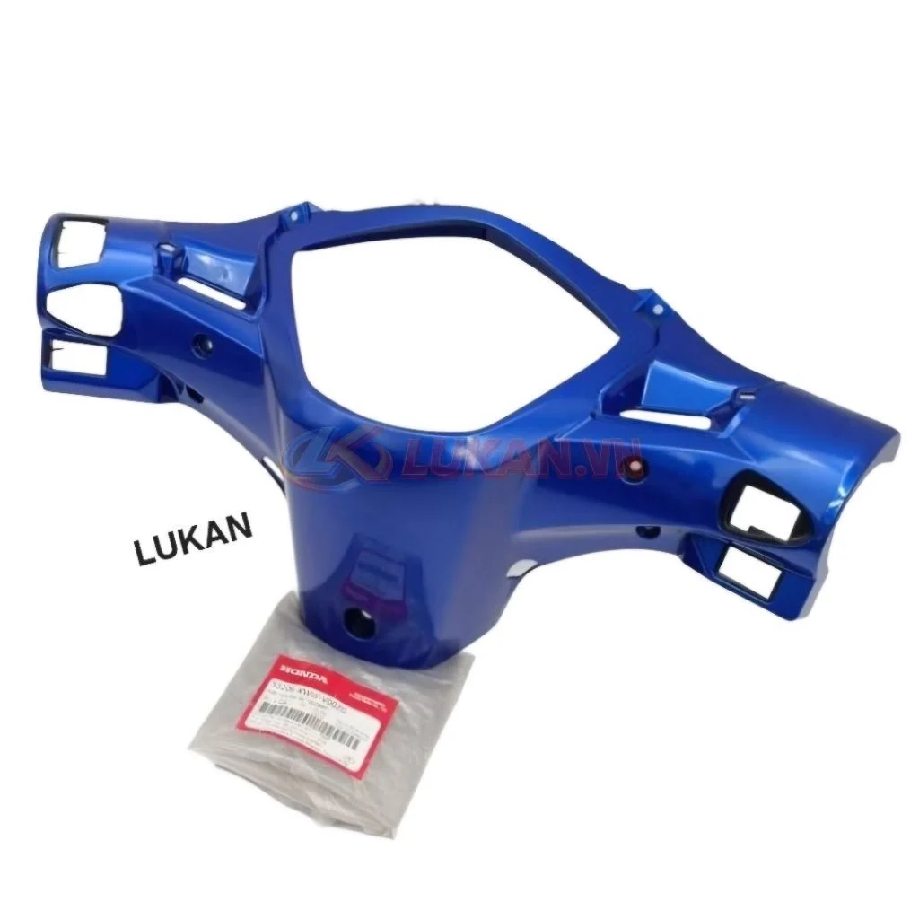 Nhựa ốp võ đầu đèn, bợ cổ, gáy WAVE S110, RSX.... Xanh zin Honda 53206-KWW-V00ZG