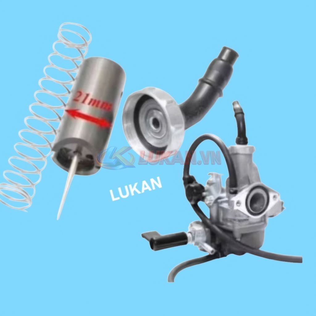 Bình xăng con, chế hòa khí 135cc DREAM, WAVE, FUTURE NEO... Thái - Ảnh 3