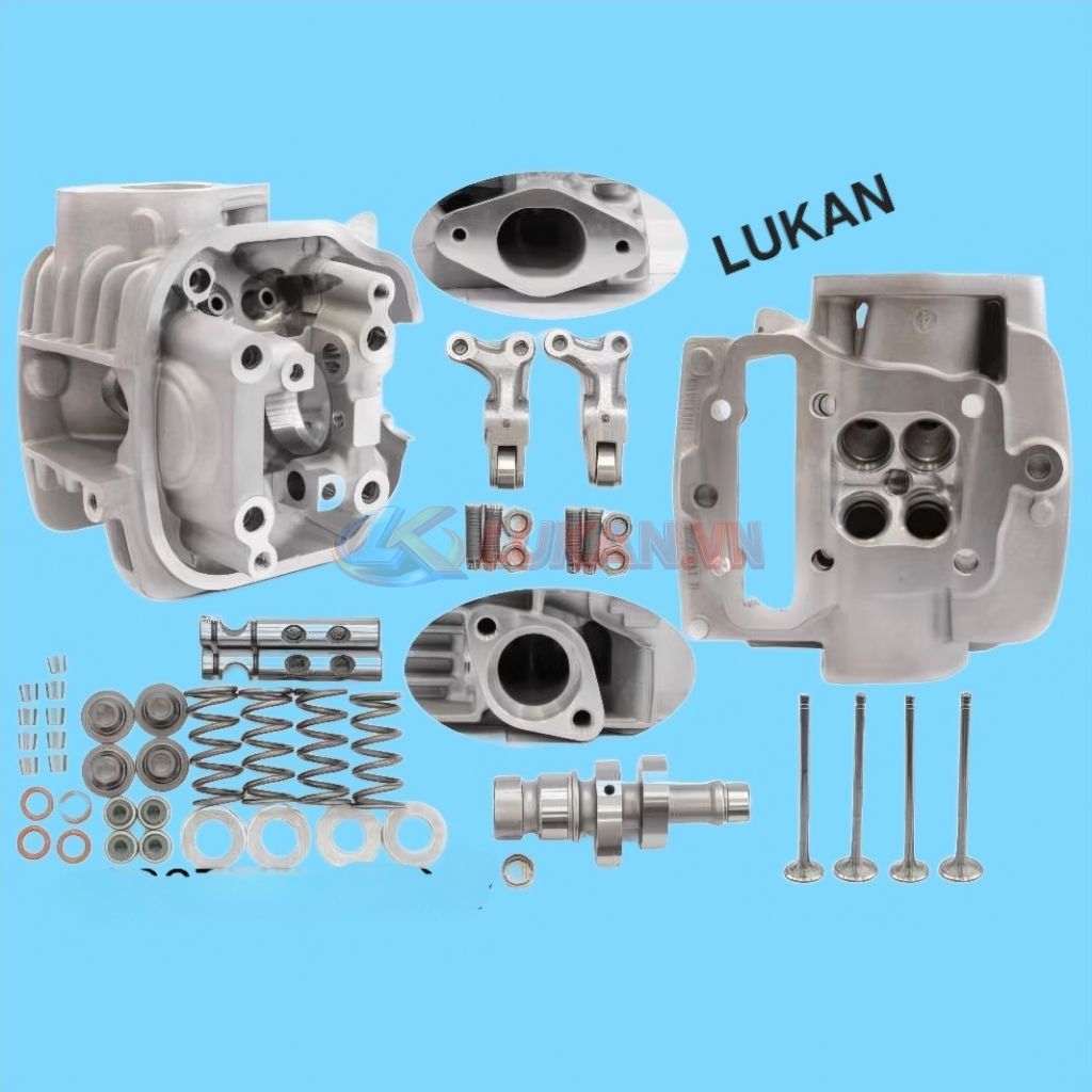 Full bộ đầu bò quylat 4 valve WAVE S110, RSX, A110.... đủ phụ kiện