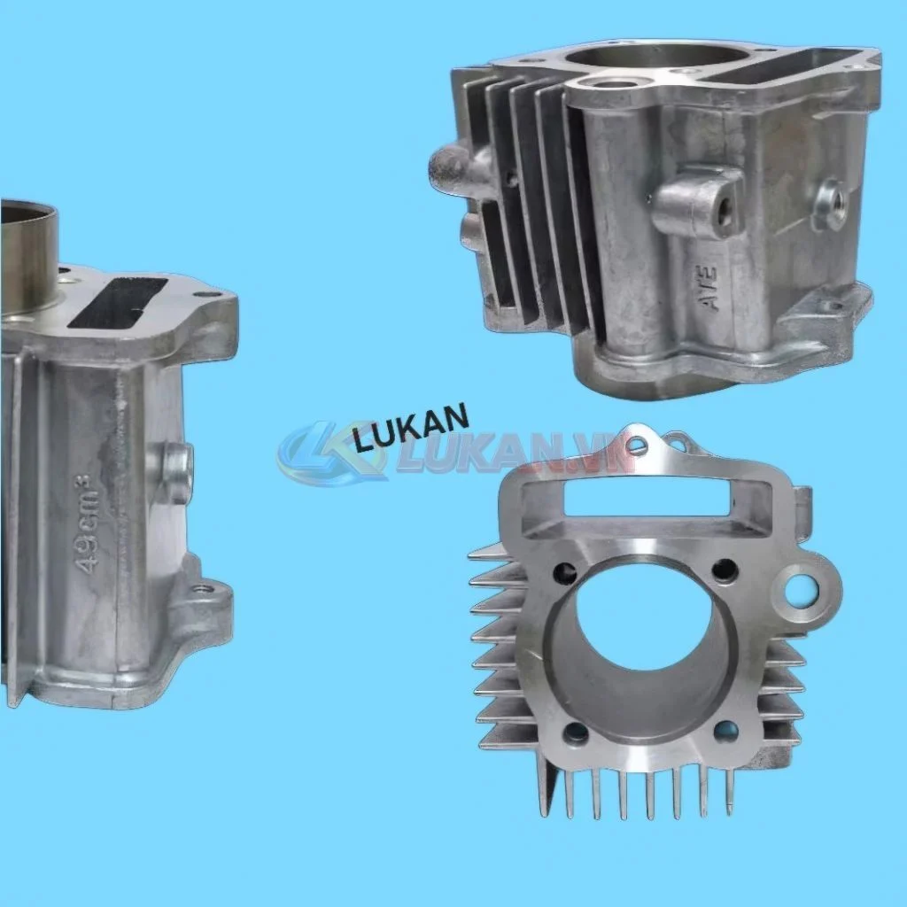Lòng nhôm, hơi xi lanh xe CUB, 67.... dài 78 trái 54mm - Ảnh 2