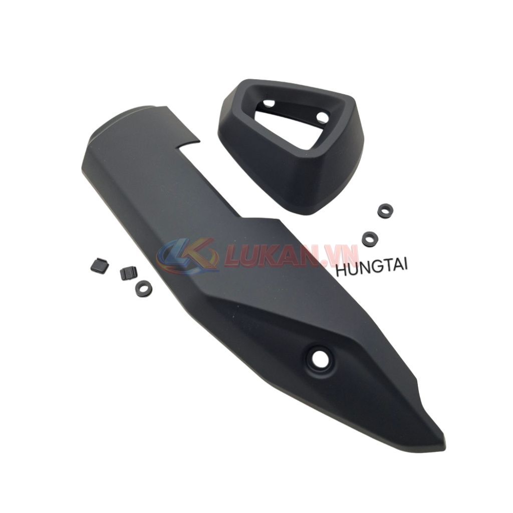 Ốp nhựa che thân pô, ống xã xe WINNER X 150... 3 màu - Ảnh 7