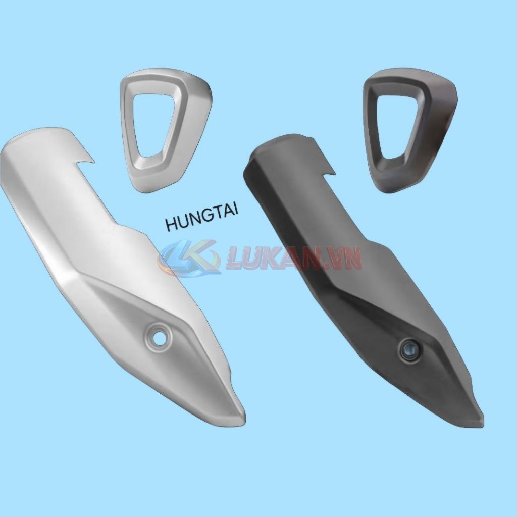 Ốp nhựa che thân pô, ống xã xe WINNER X 150... 3 màu - Ảnh 8
