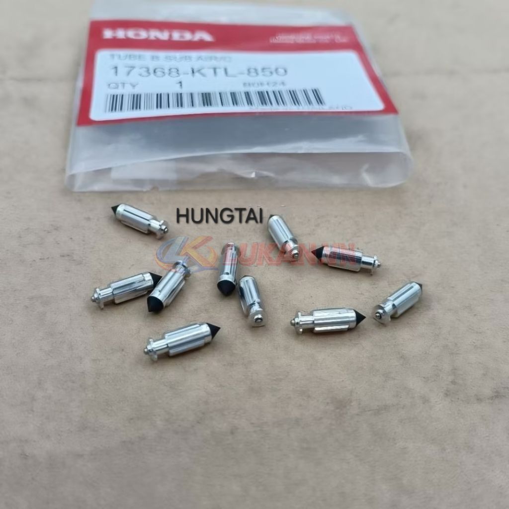 Bông tu phao bình xăng con, chế hòa khí WAVE A, RS, S100, RSX... zin 16155-883-005, 17368-KTL-850 - Ảnh 2