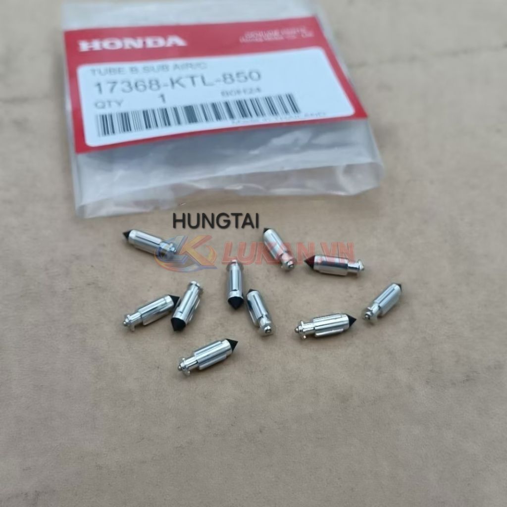 Bông tu phao bình xăng con, chế hòa khí WAVE A, RS, S100, RSX... zin 16155-883-005, 17368-KTL-850 - Ảnh 3