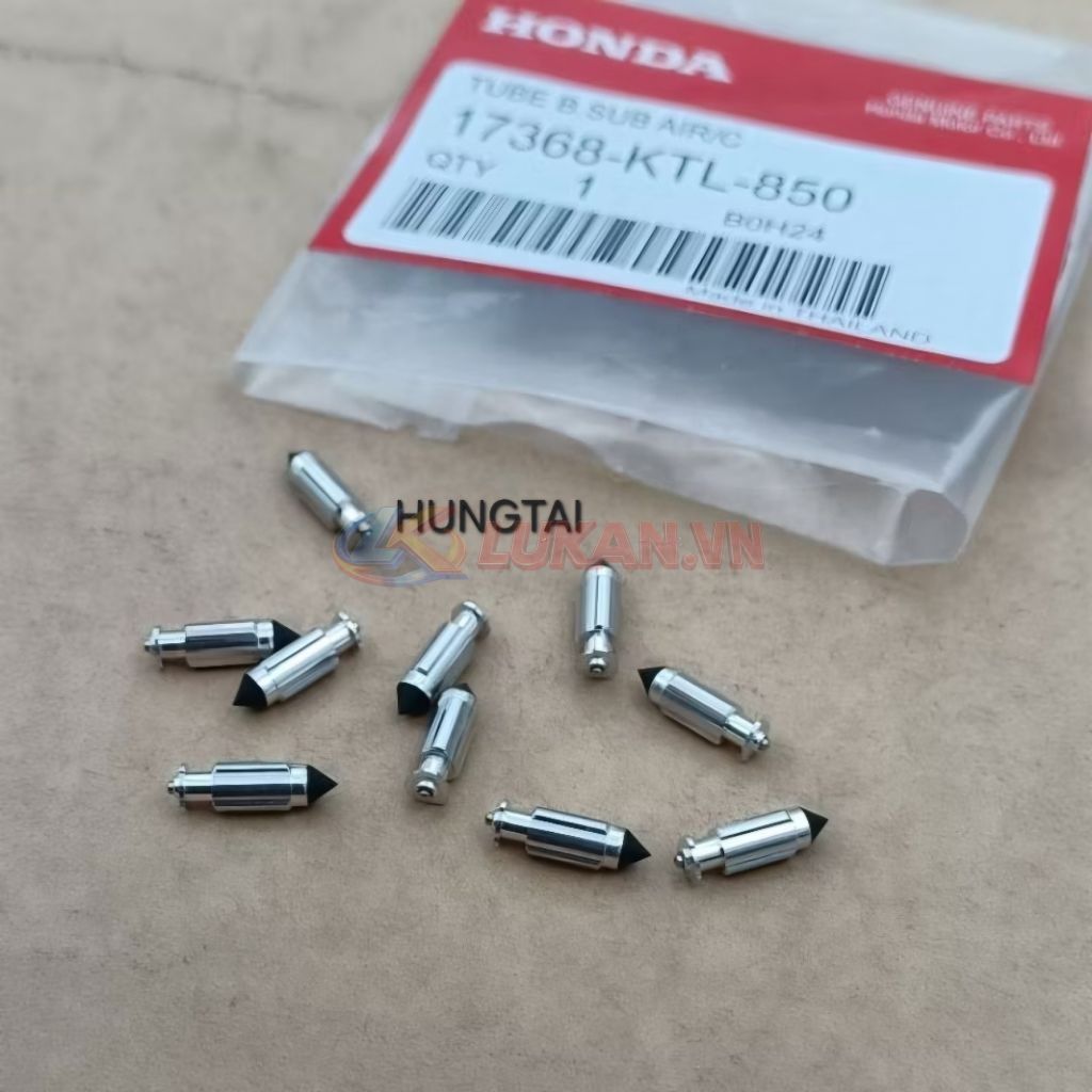 Bông tu phao bình xăng con, chế hòa khí WAVE A, RS, S100, RSX... zin 16155-883-005, 17368-KTL-850 - Ảnh 4