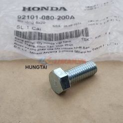 Ốc, bu lông 8x20 pass đùi gác chân WAVE Thái, ALPHA, ZX, FUTURE.... zin 92101-080-200A