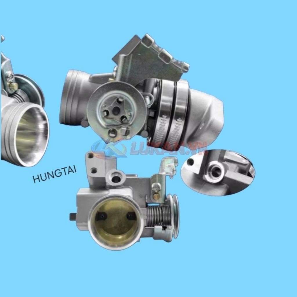 Họng nạp co xăng độ, bướm ga xe WINNER, SONIC 150.... 30, 32, 40, 42, 44mm - Ảnh 3