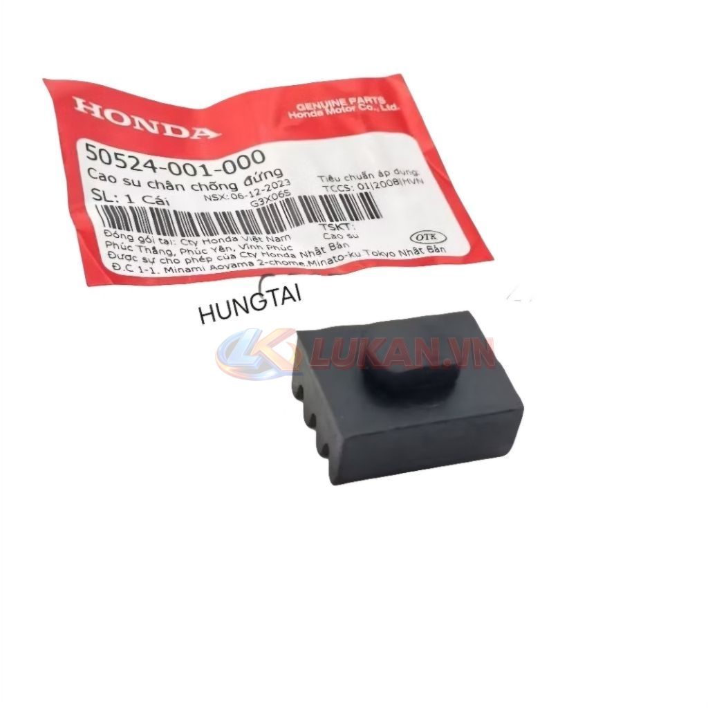 Cao su đệm đế yên ngồi xe DREAM, WAVE, FUTURE... zin Honda 50524-001-000, 50524-KEV-900 - Ảnh 3