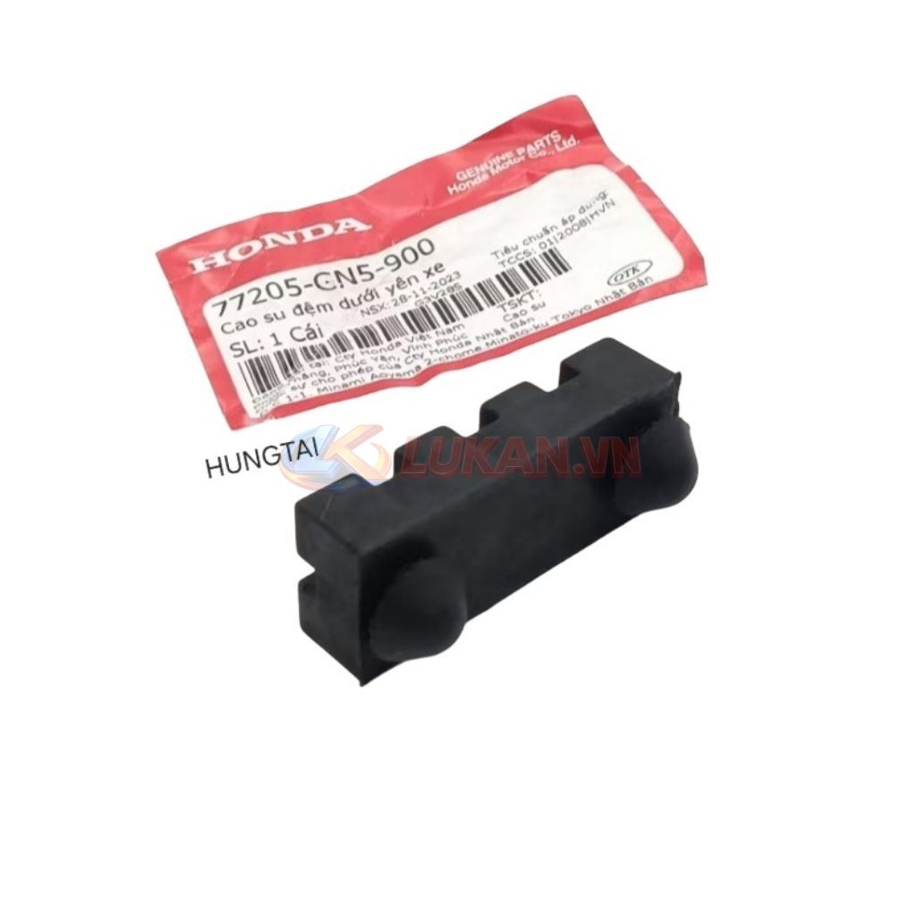 Cao su đệm đế yên ngồi xe DREAM zin chính hãng 77205-GN5-900 - Ảnh 2