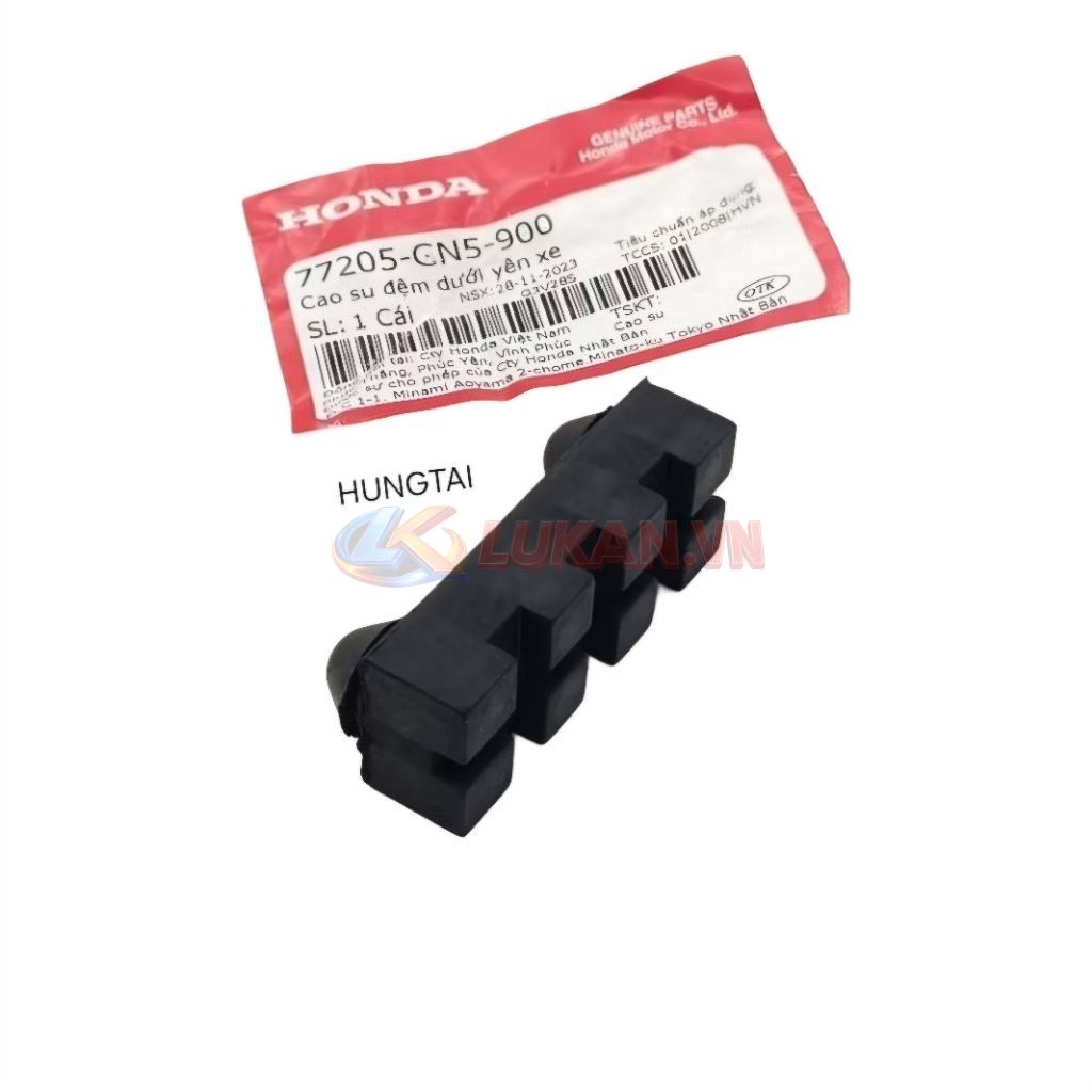 Cao su đệm đế yên ngồi xe DREAM zin chính hãng 77205-GN5-900 - Ảnh 4