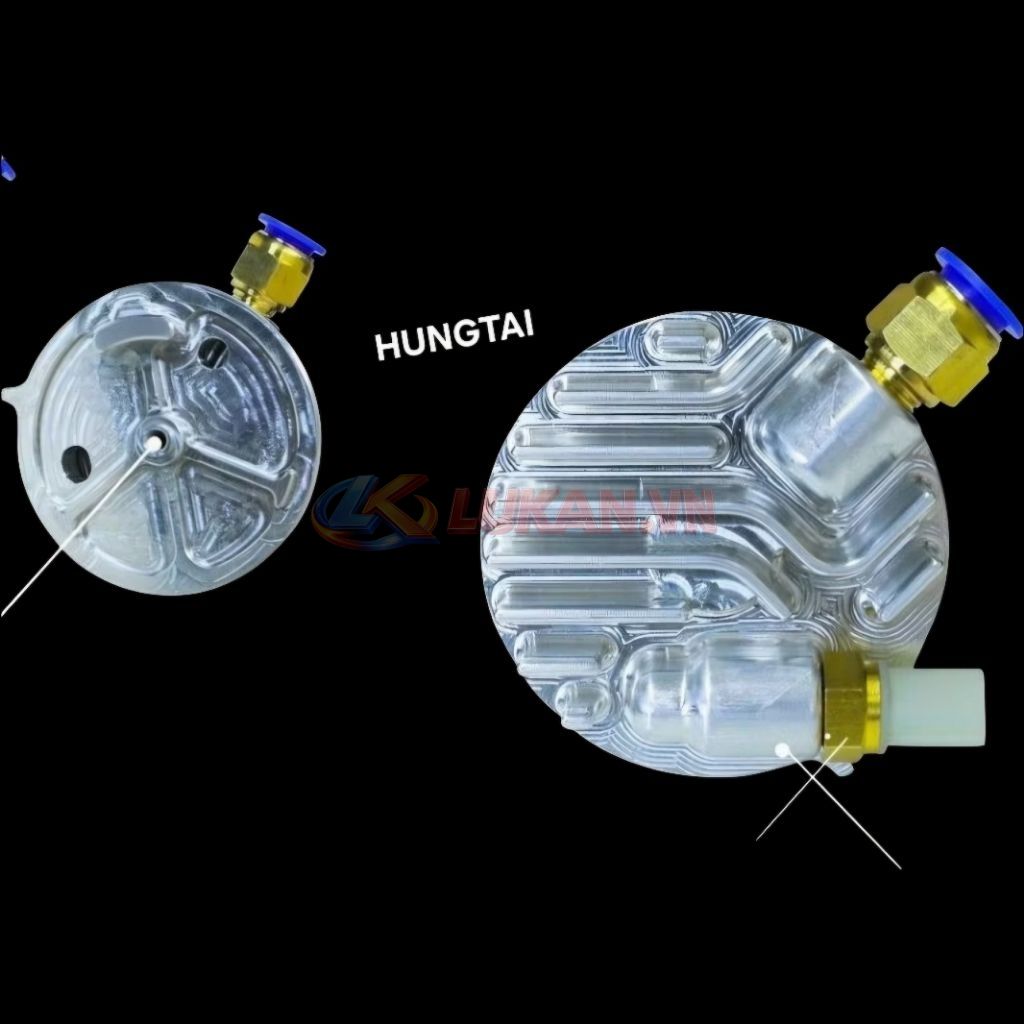 Nắp cam tròn quylat CNC xe DREAM, WAVE.... có thông hơi máy - Ảnh 3