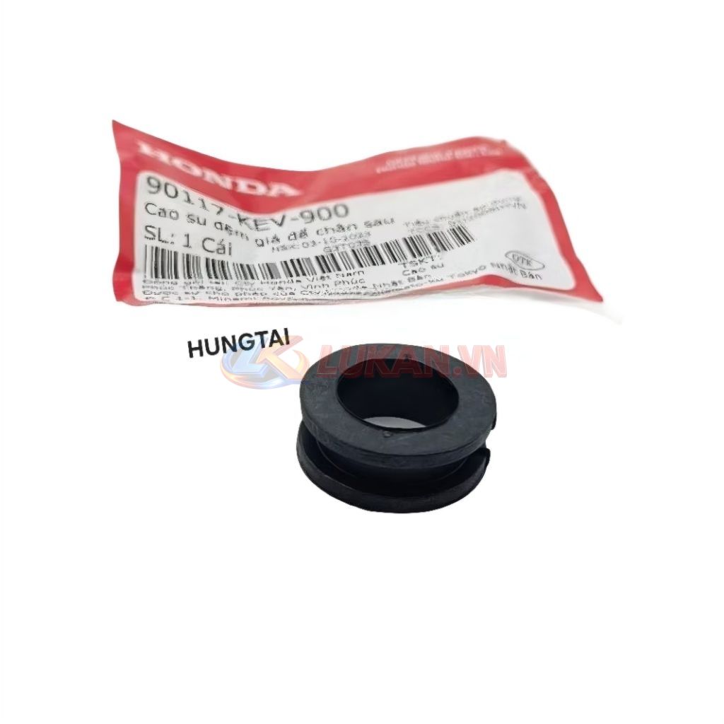 Cao su đùi pass nhôm gác chân WAVE Thái, ALPHA, ZX, FUTURE 1... zin 90117-KEV-900 - Ảnh 3