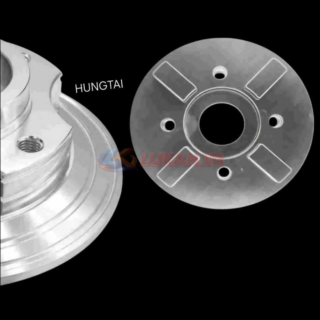 Cùi dĩa nhông tải, bánh sau CNC xe DREAM, WAVE ALPHA..... - Ảnh 3