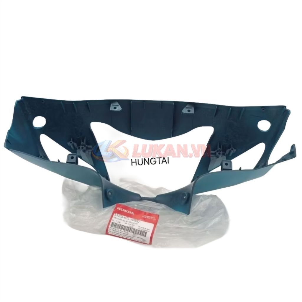 Nhựa ốp, vỏ đầu đèn trước WAVE A, ALPHA 100.... Xanh dương, bàn thờ zin Honda 53205-KTL-V00ZQ - Ảnh 3