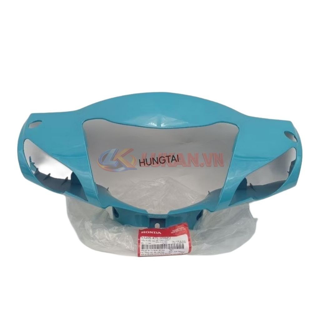 Nhựa ốp, vỏ đầu đèn trước WAVE A, ALPHA 100.... Xanh dương, bàn thờ zin Honda 53205-KTL-V00ZQ - Ảnh 4