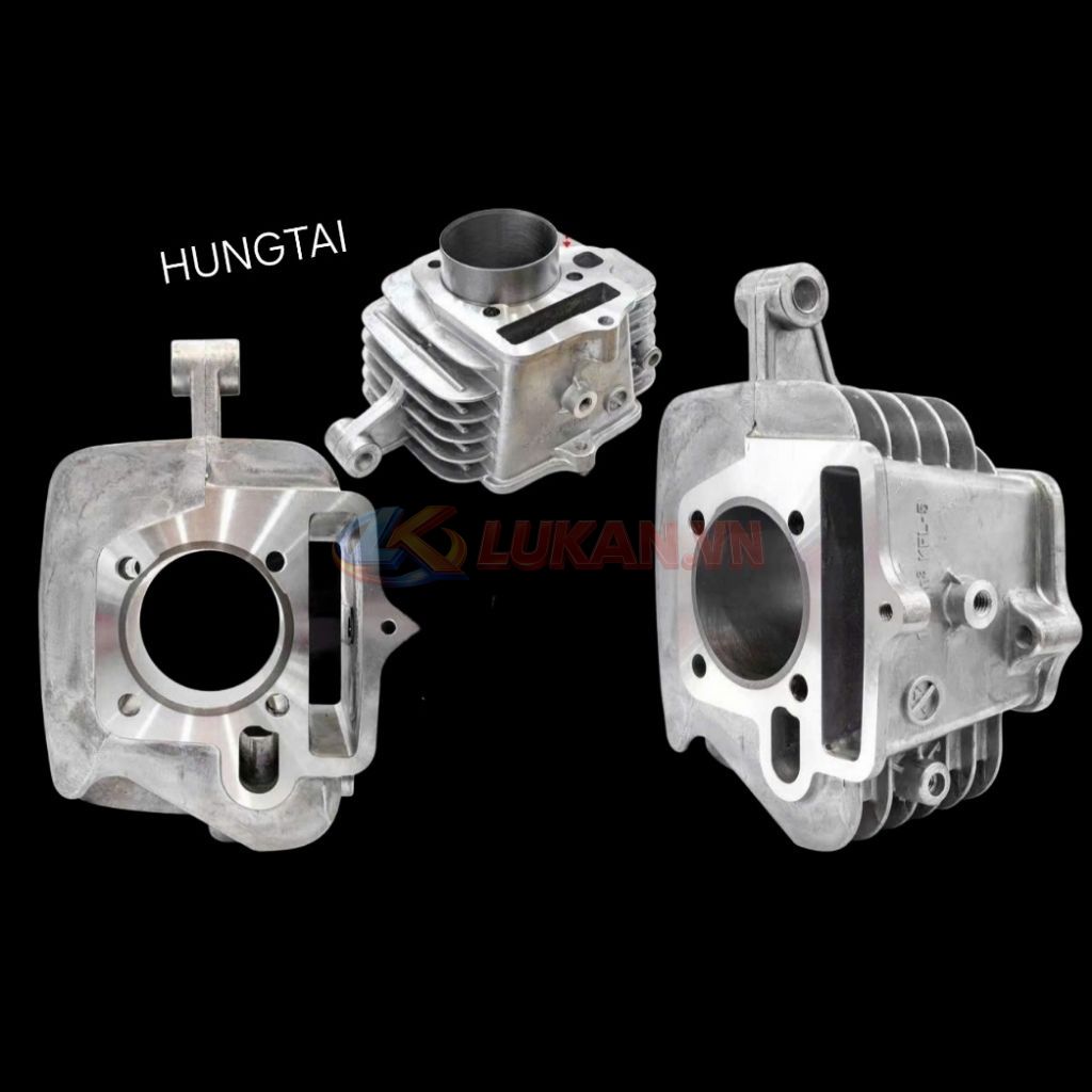 Lòng nhôm, hơi xi lanh trái piston 56mm xe DREAM, WAVE, CUB.... - Ảnh 3