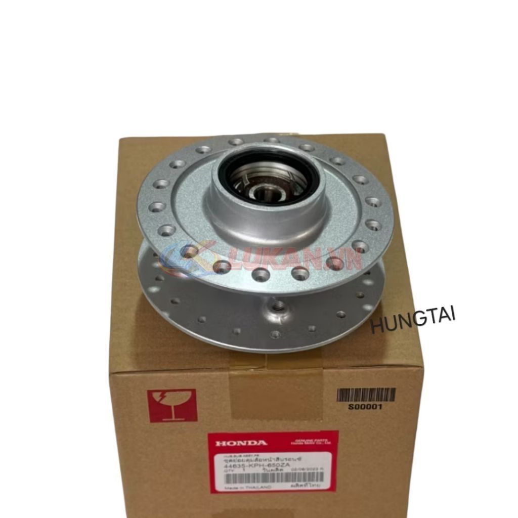Đùm moay ơ bánh trước đĩa WAVE RS, S100, FUTURE 2, NEO, X 125... zin Honda 44635-KPH-650ZA - Ảnh 2