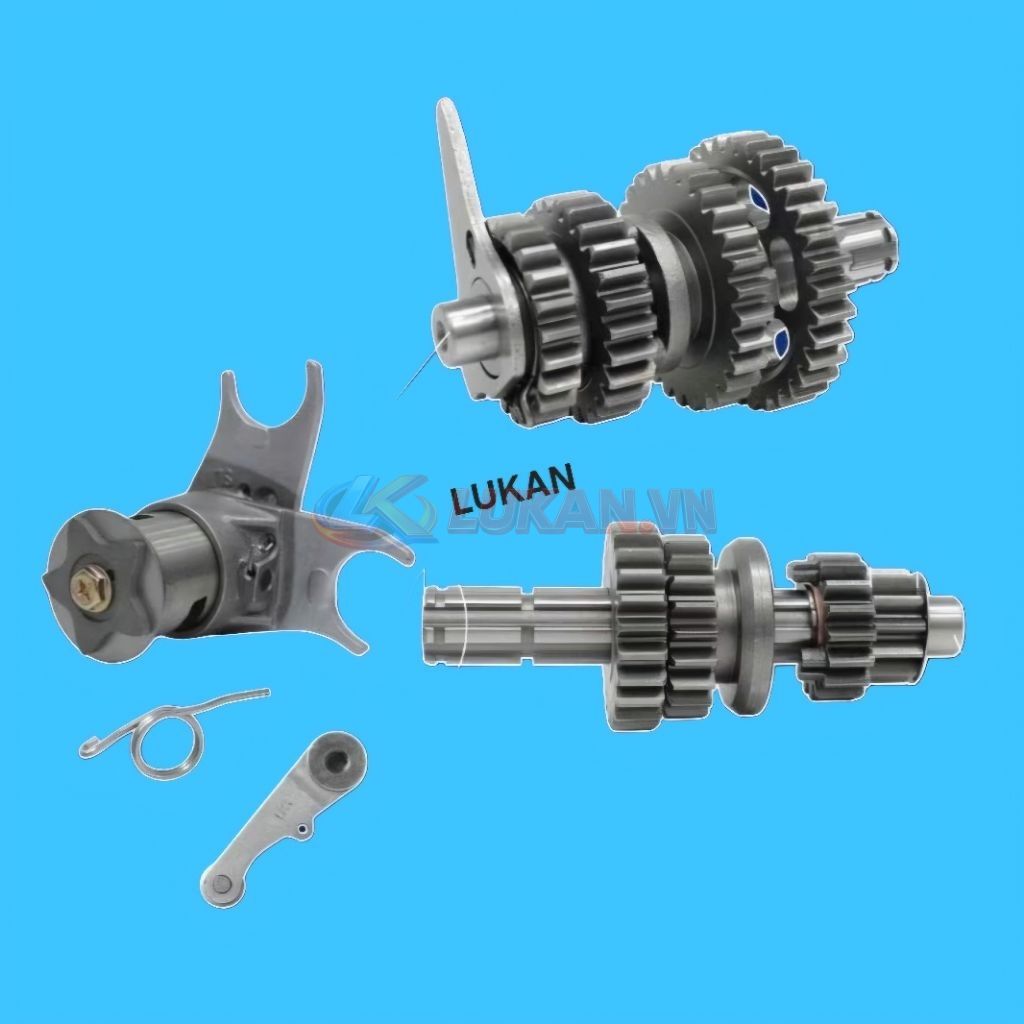 Bộ cốt nhông heo số DREAM chế xe CUB, 67.... 4 số vòng - Ảnh 4