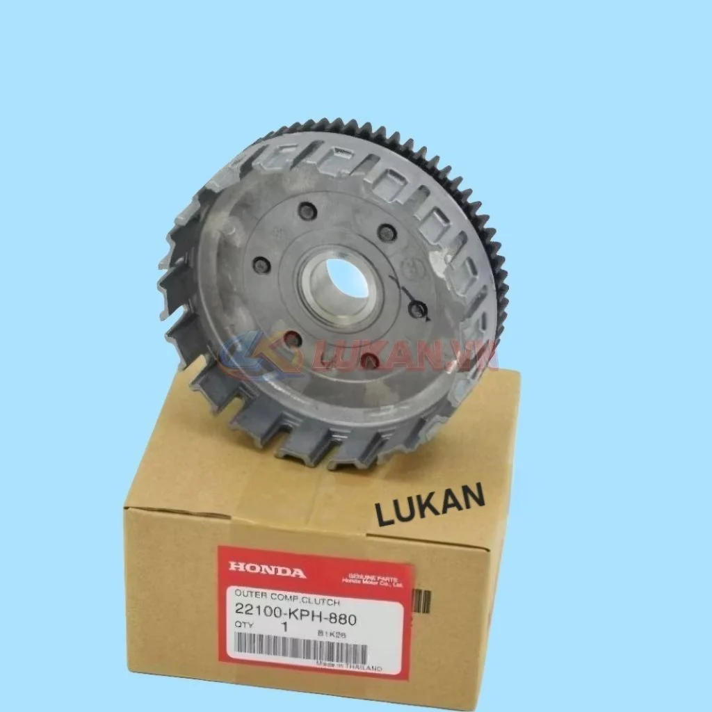 Nhông, chuồng heo nồi côn ly hợp xe FUTURE 2, NEO, X 125... zin Honda 22100-KPH-880 - Ảnh 2