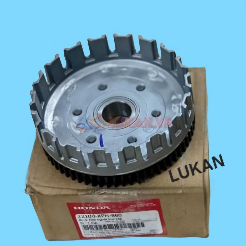 Nhông, chuồng heo nồi côn ly hợp xe FUTURE 2, NEO, X 125... zin Honda 22100-KPH-880 - Ảnh 6