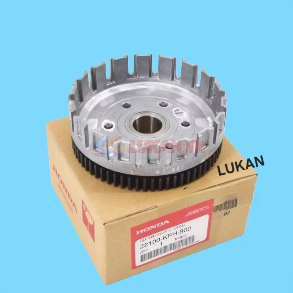 Nhông, chuồng heo nồi côn ly hợp xe FUTURE 2, NEO, X 125... zin Honda 22100-KPH-880