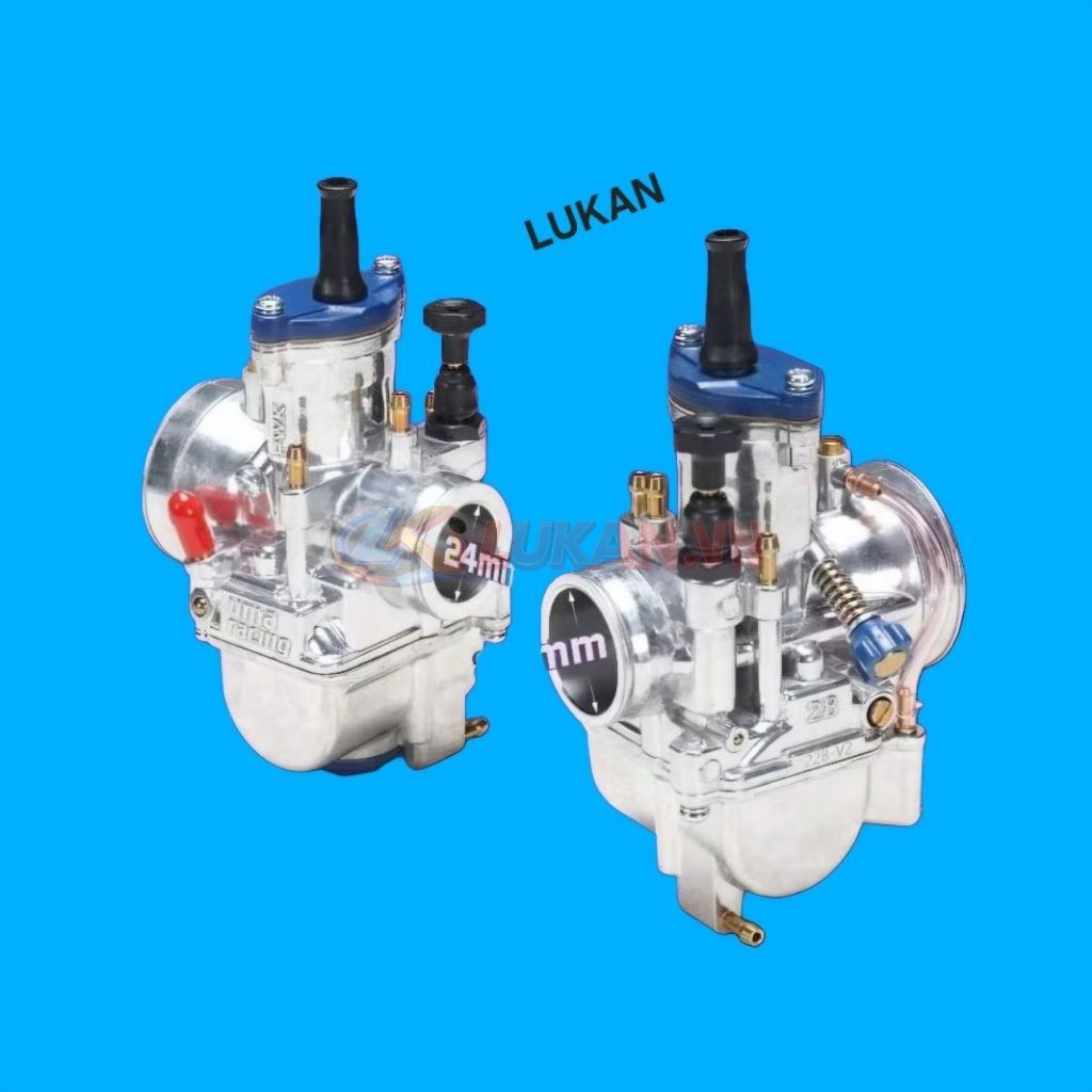 Bình xăng con ga dẹp UMA PWK V2 xe DREAM, WAVE... đủ size - Ảnh 3