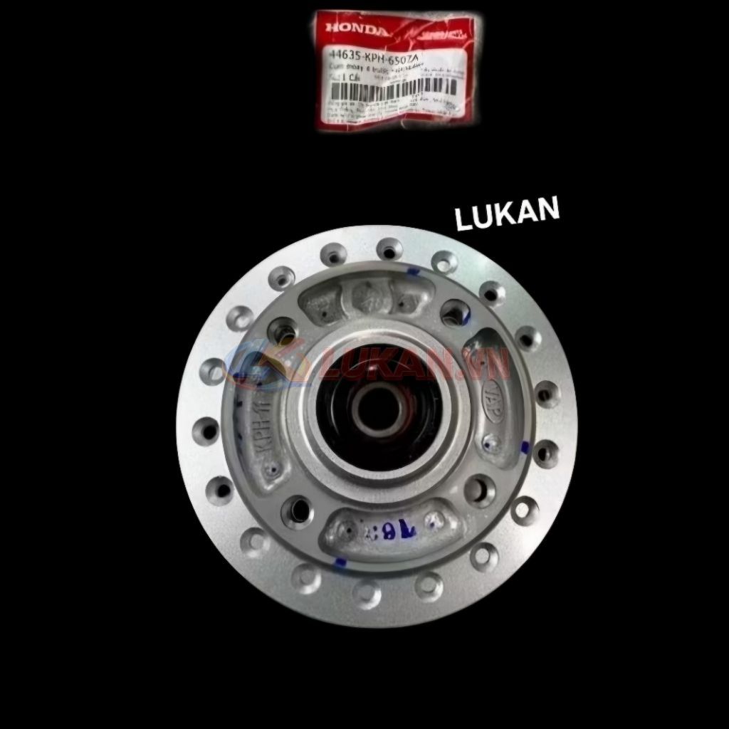 Đùm moay ơ bánh trước đĩa WAVE RS, S100, FUTURE 2, NEO, X 125... zin Honda 44635-KPH-650ZA - Ảnh 5