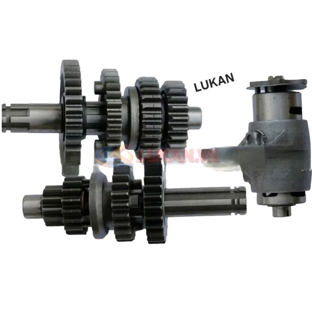 Bộ cốt nhông heo số xe 67, CD, CL... 1 tới 3 lùi - Ảnh 2