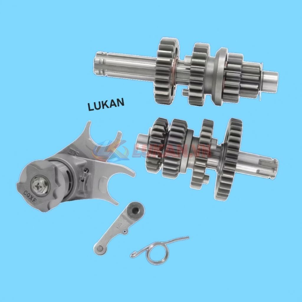Bộ cốt nhông heo số xe 67, CD, CL... 1 tới 3 lùi - Ảnh 3