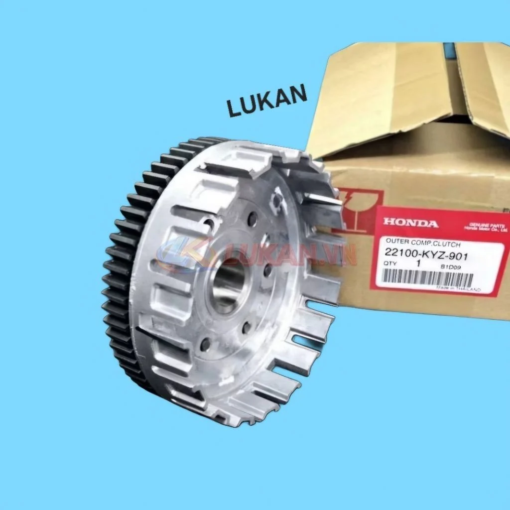 Nhông, chuồng heo nồi côn, ly hợp xe FUTURE MẬP, LED, WAVE 125... zin 22100-K73-T31, 22100-KYZ-901 - Ảnh 4