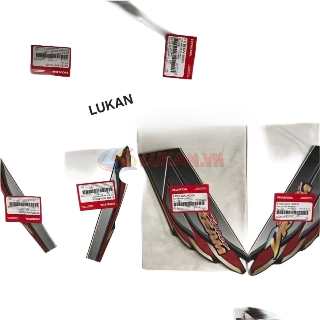 Bộ tem dán xe Super DREAM Việt 2008-2009.... cánh chim zin Honda - Ảnh 3