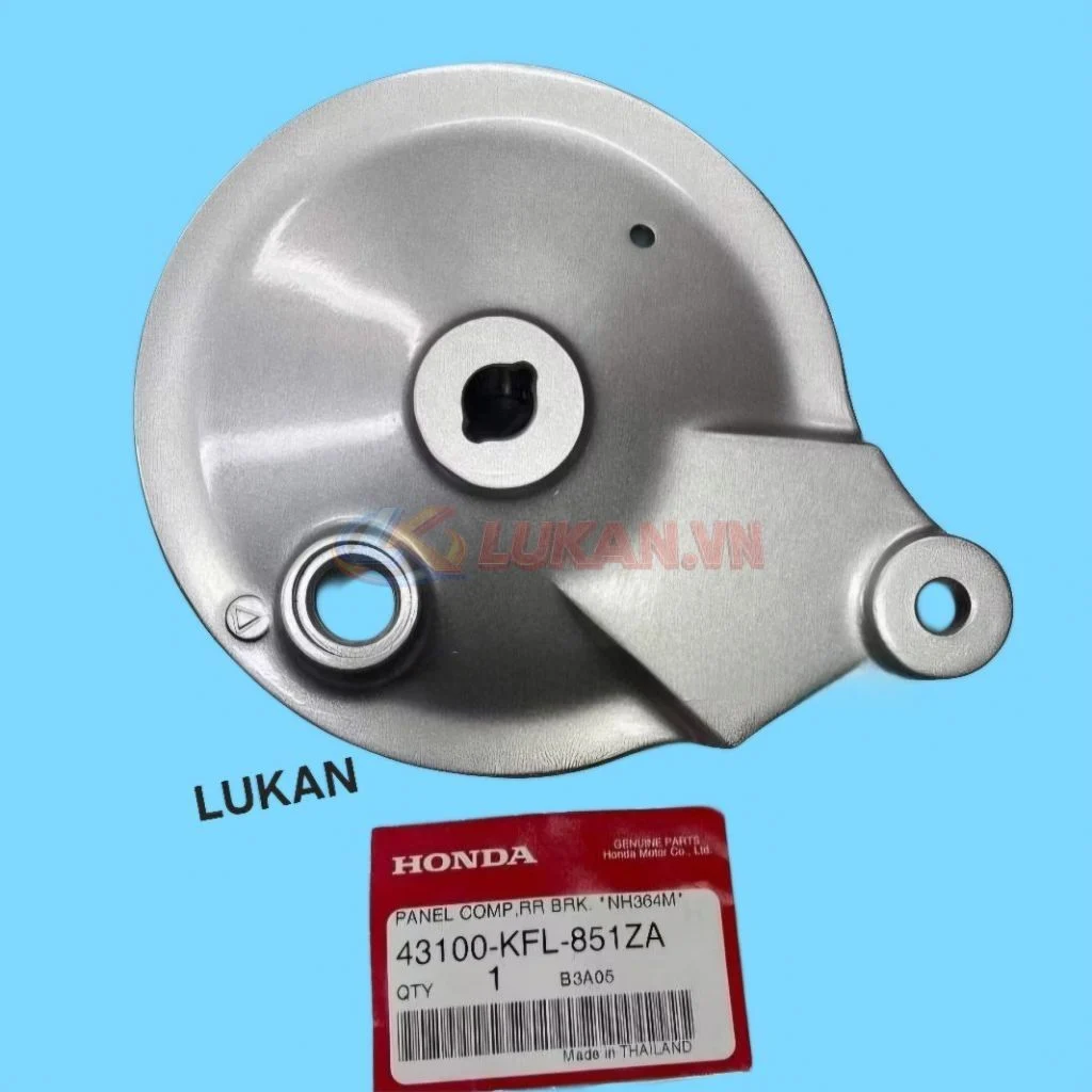Pass má phanh đùm bánh sau xe WAVE Thái zin chính hãng 43100-KFL-851ZA - Ảnh 3