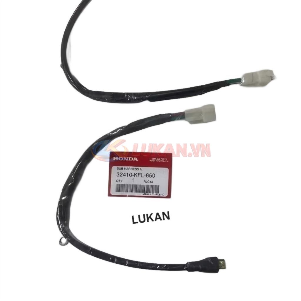 Dây điện, củ motor đề khởi động dài WAVE Thái, FUTURE 1.... zin Honda 32410-KFL-850 - Ảnh 2