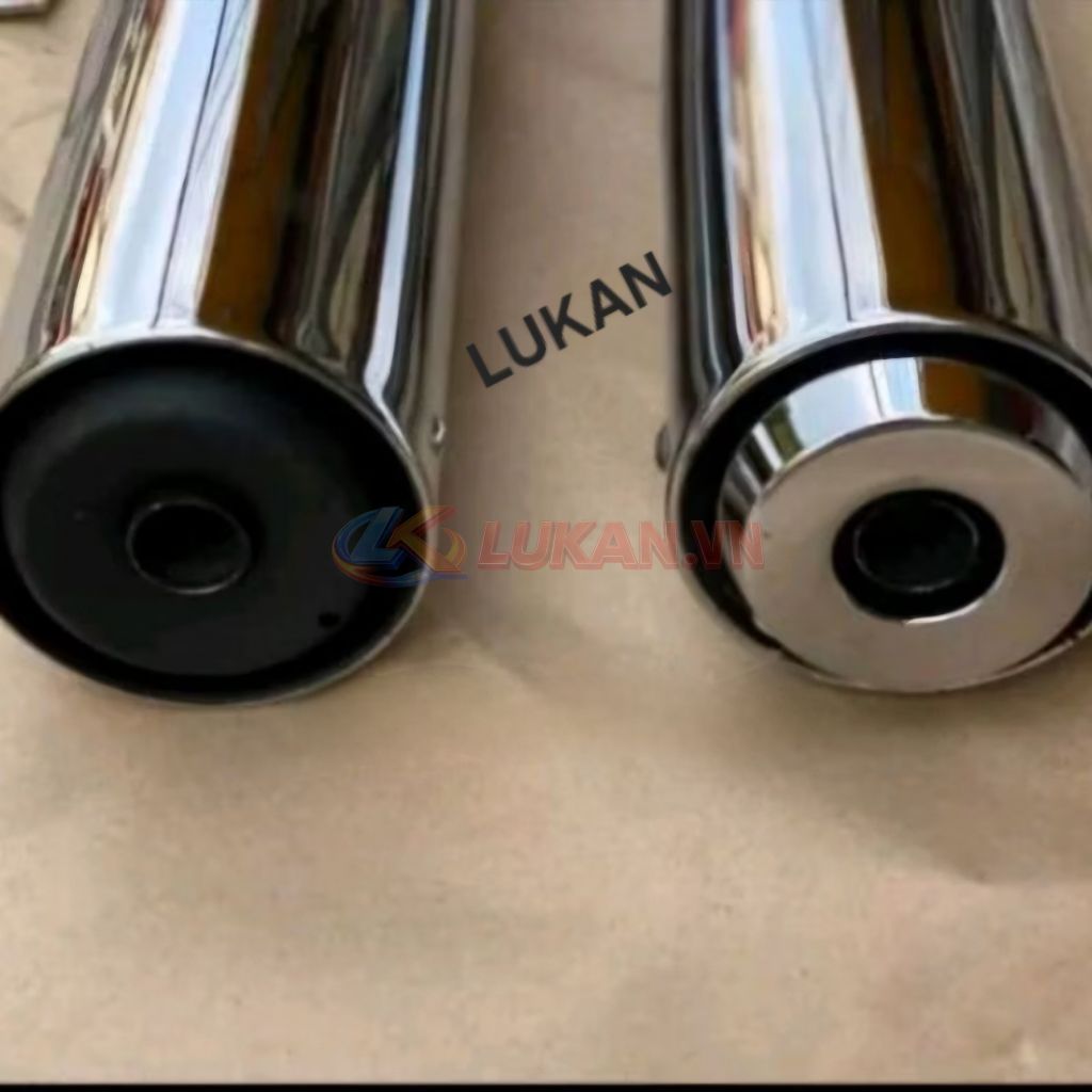 Cây Pô ống xã xe WAVE Thái 110 đít trắng, đen zin chính hãng Honda - Ảnh 2