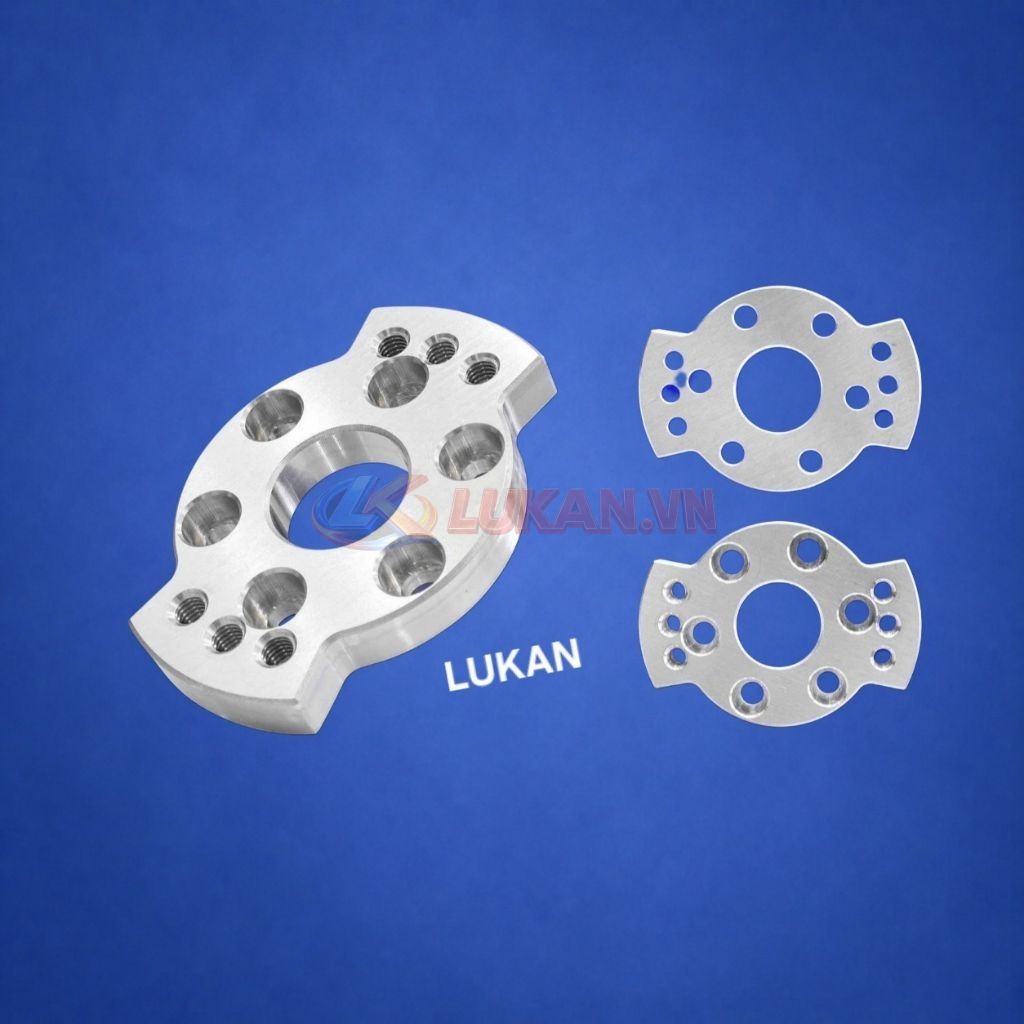 Thớt xoay họng CNC, co xăng xe DREAM, WAVE.... lên Fi cổ hút - Ảnh 4