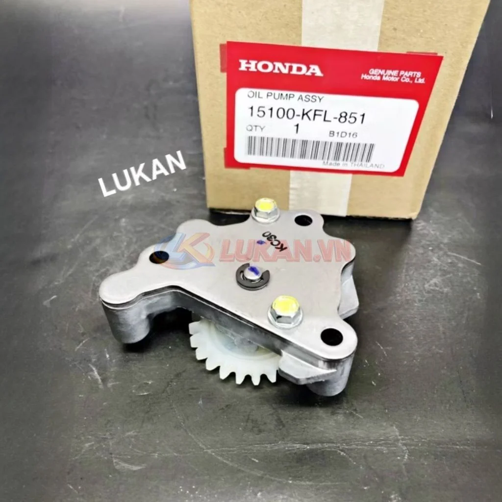 Cục bánh bơm nhớt rời xe WAVE Thái 110, FUTURE 1.... zin Honda 15100-KFL-851