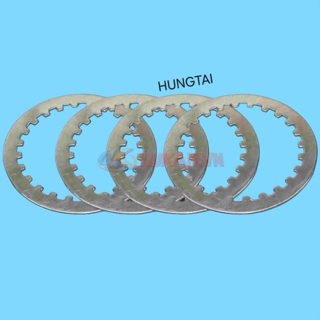 1 lá sắt nồi côn, ly hợp xe DREAM, WAVE, FUTURE... 1.2, 1.6, 1.8, 2.0mm đủ size - Ảnh 2