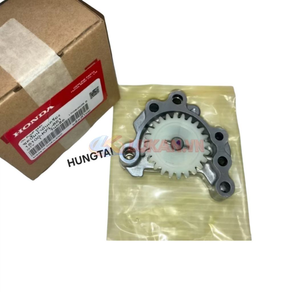 Cục bánh bơm nhớt rời xe WAVE Thái 110, FUTURE 1.... zin Honda 15100-KFL-851 - Ảnh 3