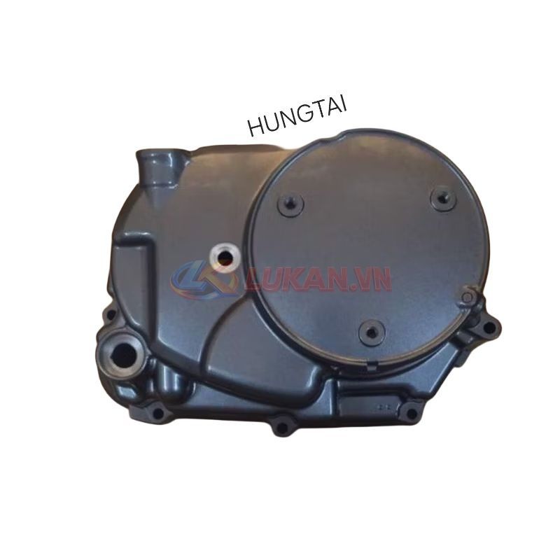 Nắp ốp lốc máy phải, nồi côn WAVE RS, S100, RSX... Xám zin Honda