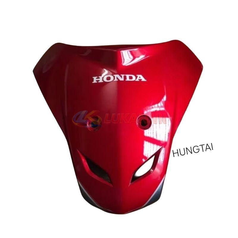Nhựa, ốp mặt nạ trước xe WAVE S100 Đỏ zin chính hãng - Ảnh 2