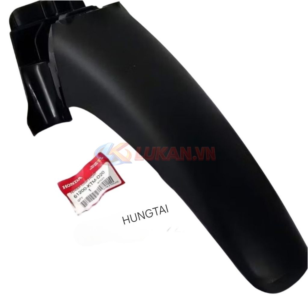 Nhựa nhám đen, dè B chắn bùn trước FUTURE 2, WAVE 125 zin Honda 61200-KTM-D20 - Ảnh 3