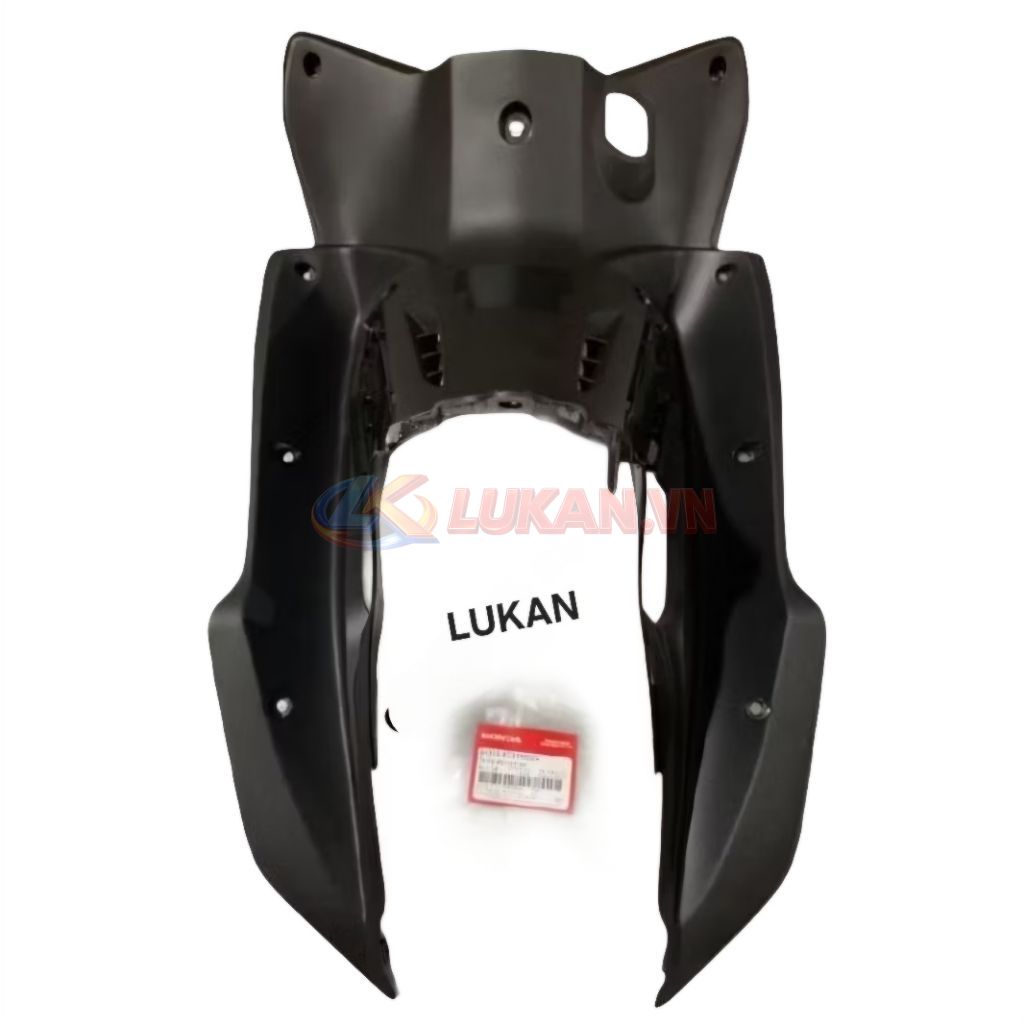 Nhựa nhám ốp, yếm khóa giữa baga WAVE RSX 2014-2020.... zin Honda