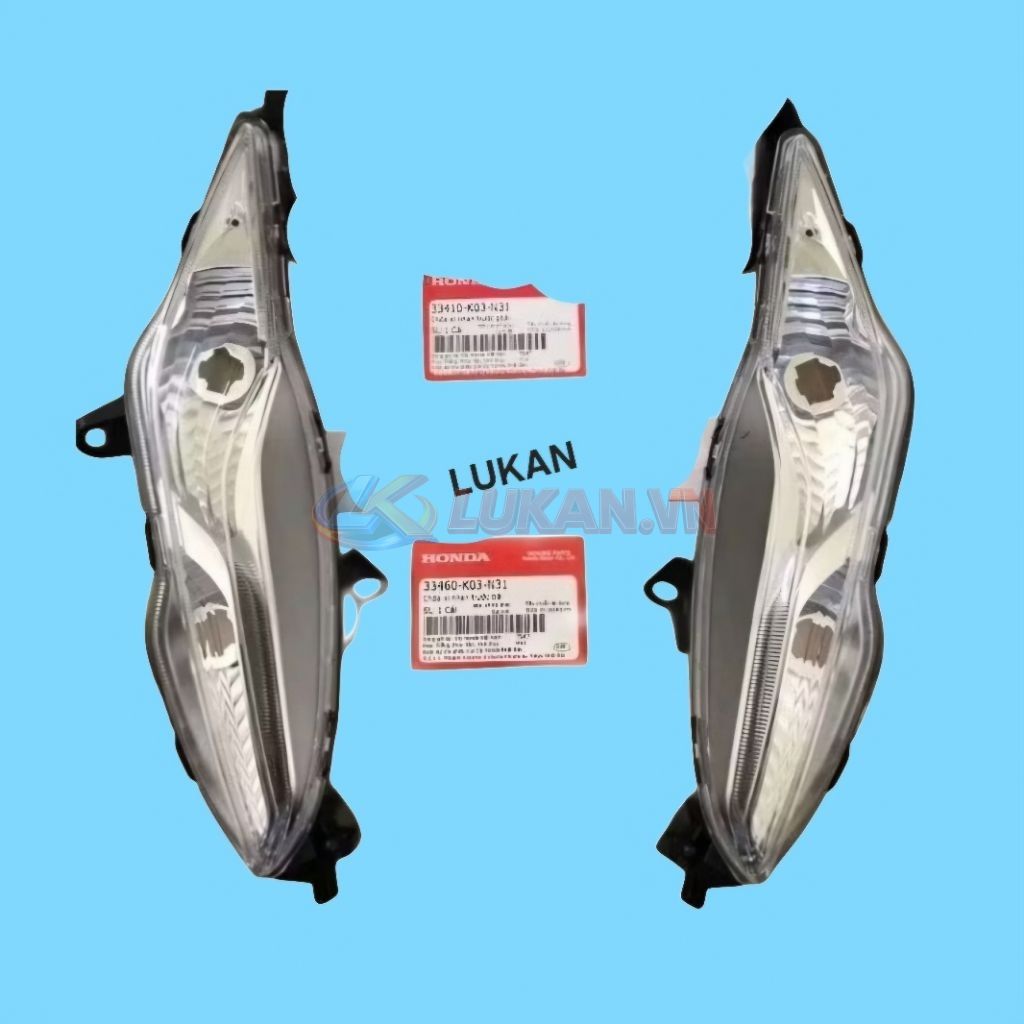 Cặp đèn xi nhan trước xe WAVE RSX 2014-2022.... zin chính hãng 33410-K03-N31, 33460-K03-N31 - Ảnh 3